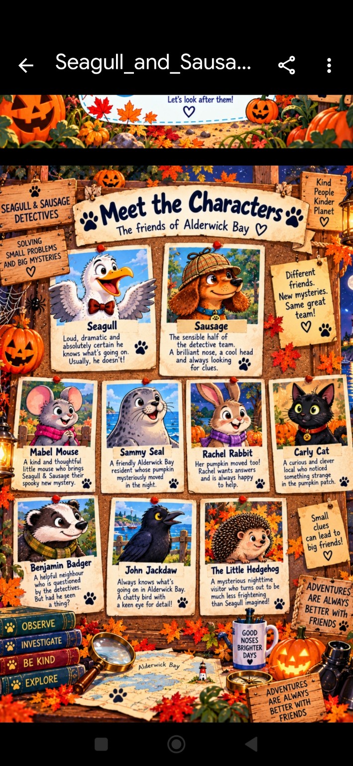 Meet the Characters of Alderwick Bay